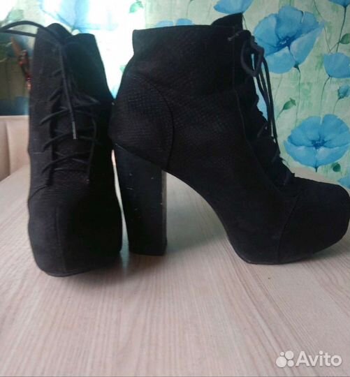 Ботильоны/полусапожки,осень,Европа