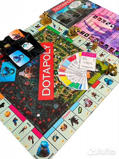 Dotapoly: настольная игра по Dota 2