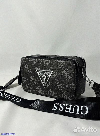 Яркая сумка Guess через плечо для каждой леди