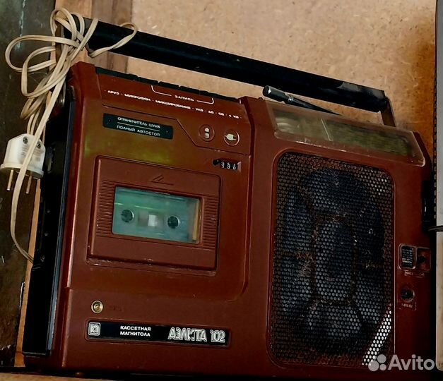 Кассетная магнитола Аэлита 102