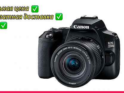 Canon EOS 250D Kit EF-S18-55mm f4-5.6 IS STM