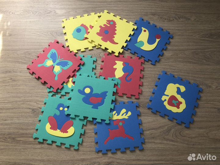 Коврик пазл в отличном состоянии