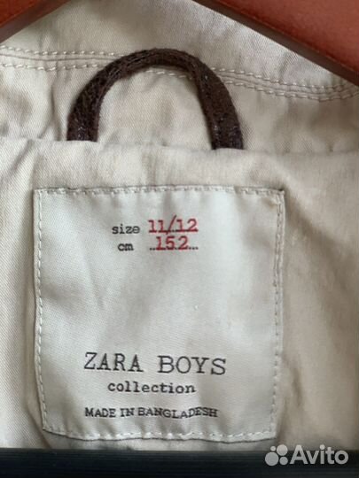 Тренч zara