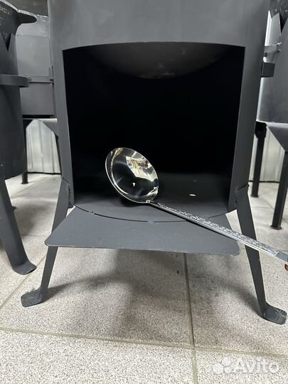 Чугунный казан на 12 литров + Печь + Шумовка