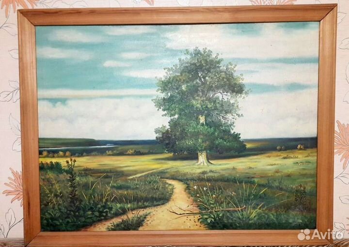Картина маслом на холсте пейзаж