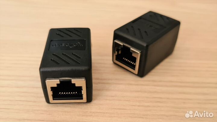 Новый Адаптер - переходник RJ45 - RJ45