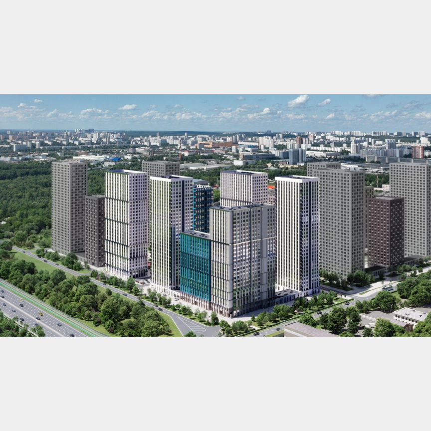 1-к. квартира, 32 м², 18/26 эт.