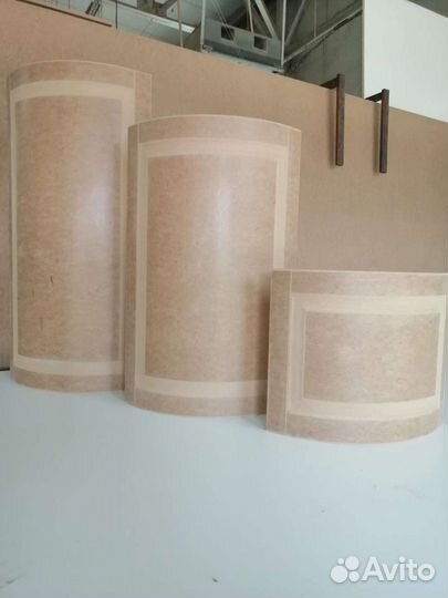 Изготовление фасадов, фрезеровка, радиусные фасады