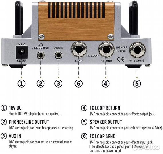 Усилитель Hotone Mojo Diamond NLA-5