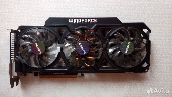 Видеокарта Nvidia GeForce Gigabyte GTX 760 4Gb