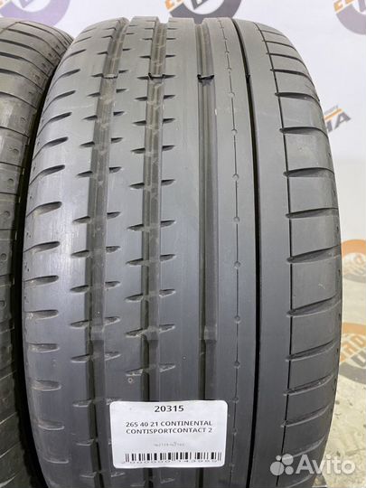 Continental ContiSportContact 2 265/40 R21