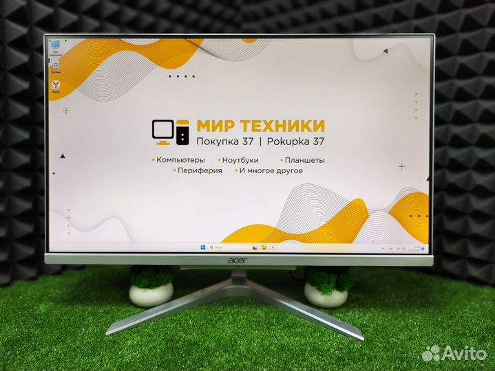 Моноблок Acer i3/8GB/SSD