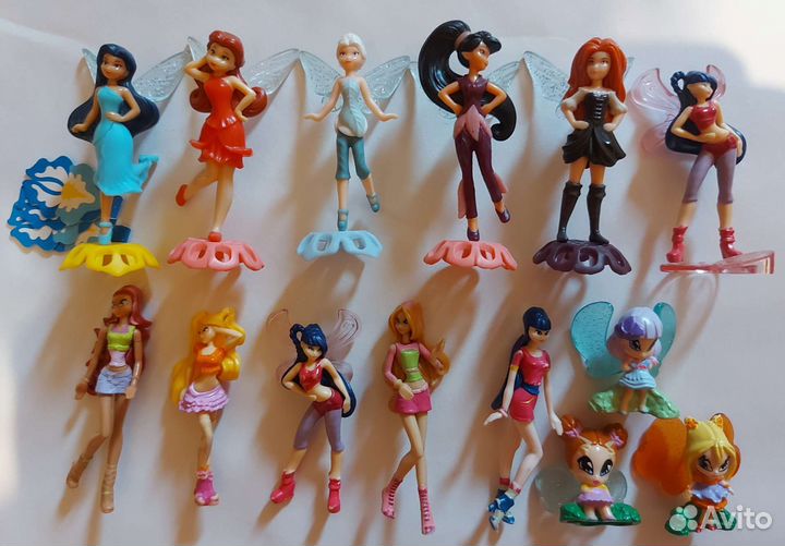 Фигурки феи Winx, феи Дисней, киндеры