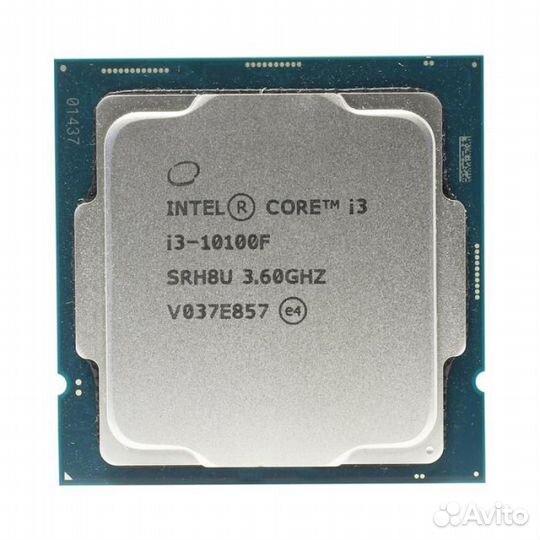 Процессор Intel Core i3-10100F BOX Soc-1200 (3.6GH