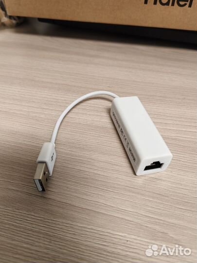 Адаптер - переходник USB2.0 - RJ45 (LAN) до 100 мб