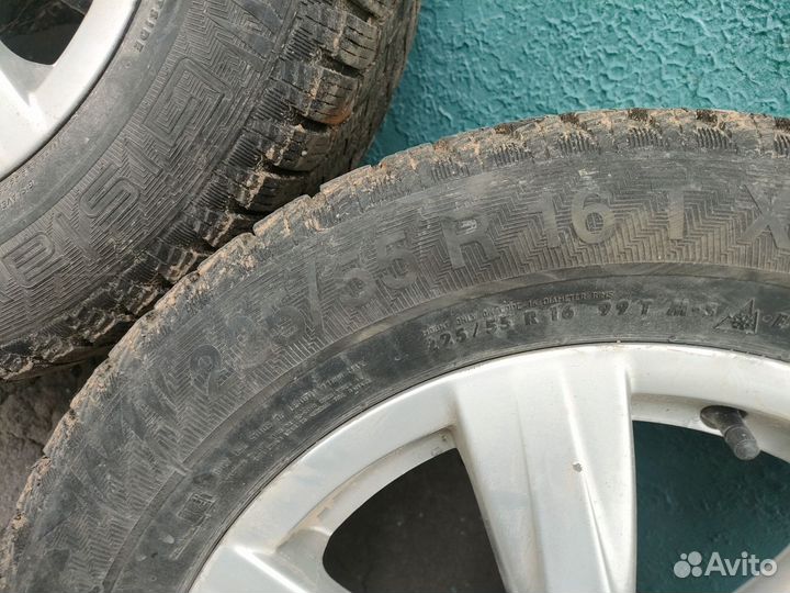 Колеса оригинальные audi r16 зимн
