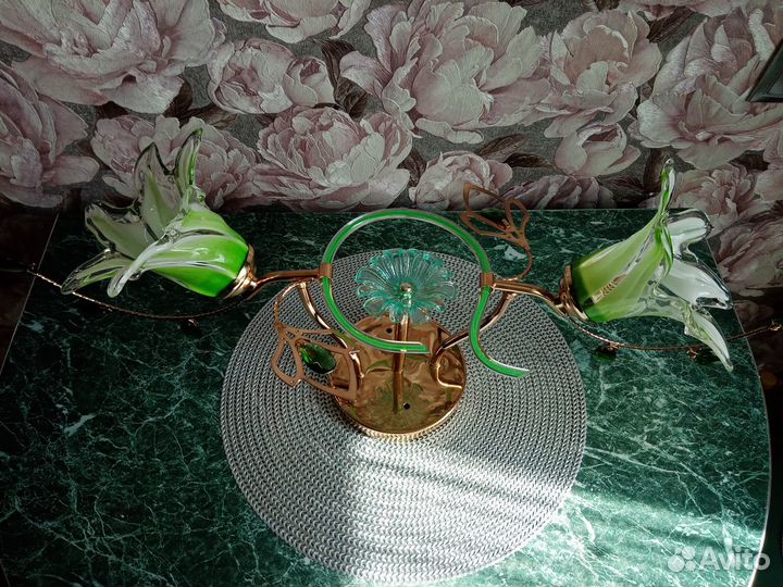 Люстра потолочная бу