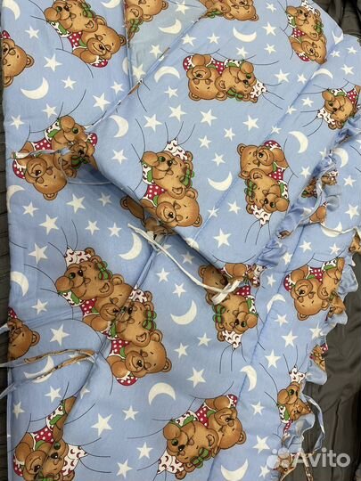 Бортики в детскую кроватку