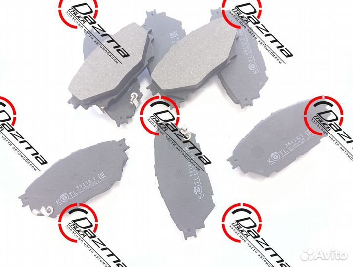 Kotl 3611KT Колодки тормозные fuso Canter TF диско