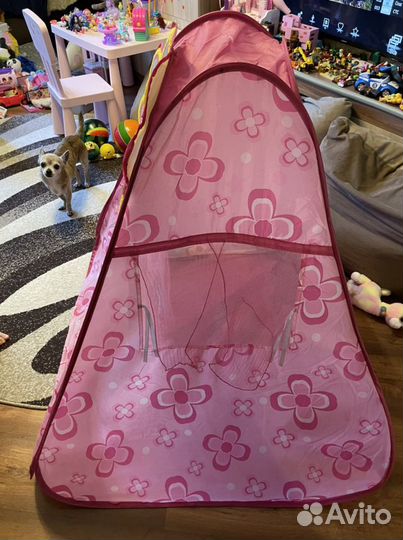 Детская палатка с шариками