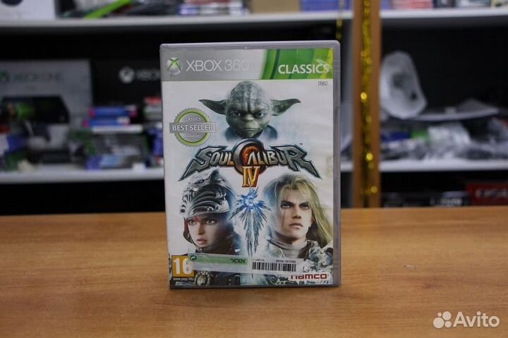 SoulCalibur IV (4) (Xbox 360, англ, бу)