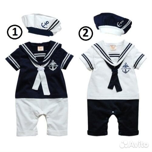 Костюм морячка c фуражкой (новый)
