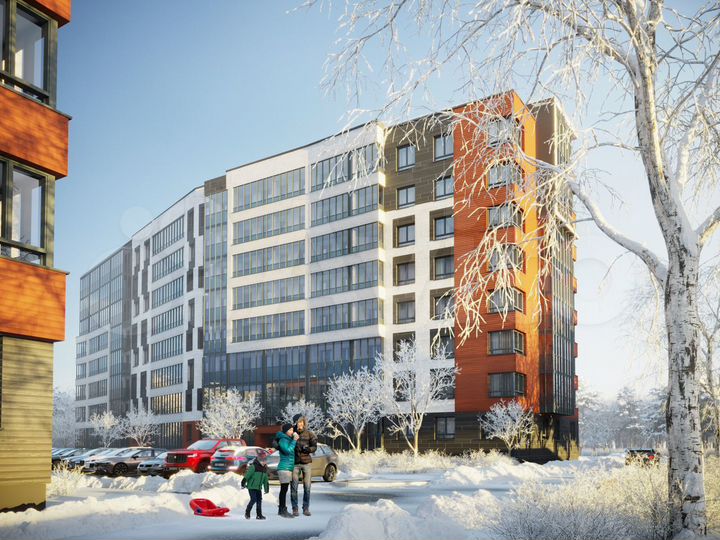 Квартира-студия, 27,2 м², 8/8 эт.