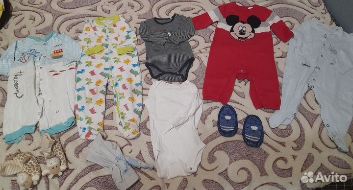 Вещи пакетом для мальчика 68 р