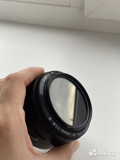 Объектив canon 50mm 1 8