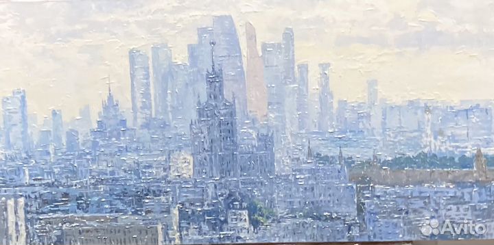 Картины Москва сити