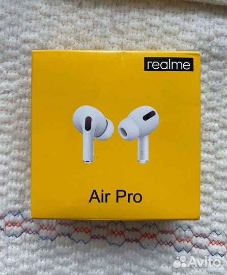 Беспроводные наушники realme air pro