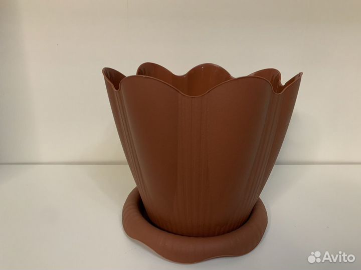 Горшки для цветов (пластик/керамика)