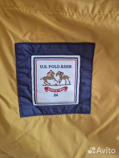 Us polo assn пуховик мужской