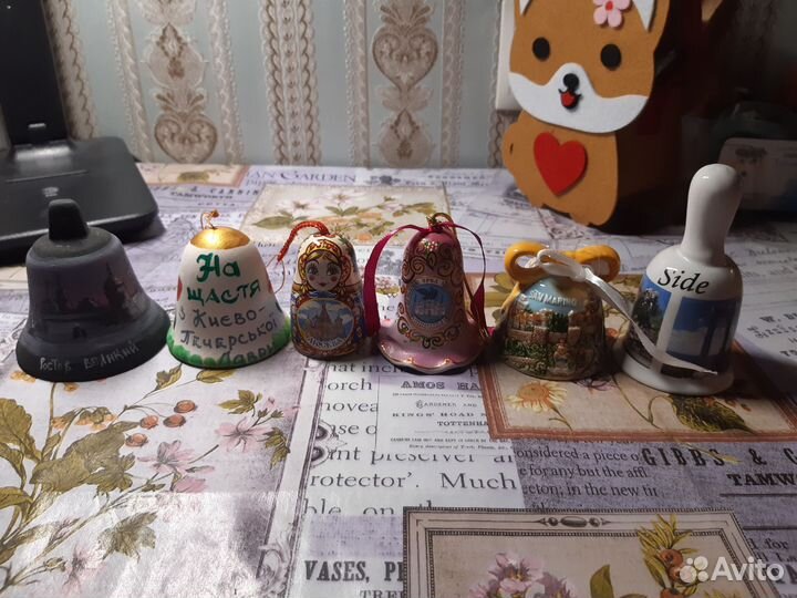 Сувенирные колокольчики