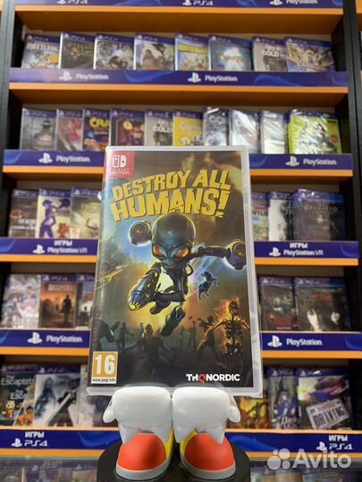 Destroy all Humans Nintendo Switch