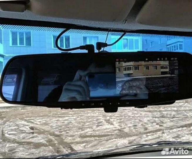 Видеорегистратор зеркало Vehicle Blackbox DVR HD