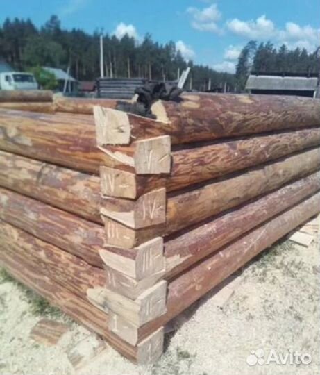 Срубы для бани 3х5 и сруб 8х10