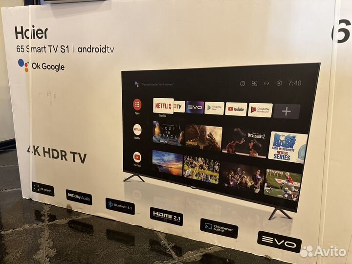 Телевизор 65” Haier 4K