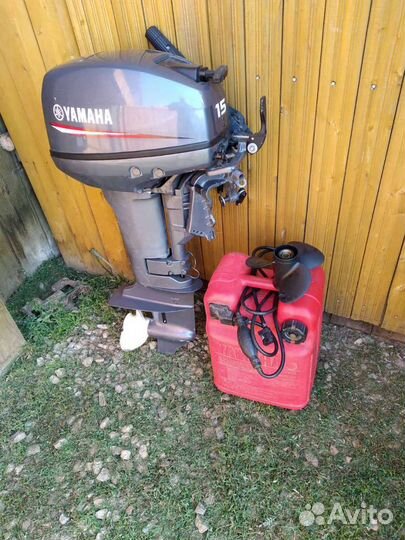 2х-тактный лодочный мотор yamaha 15fmhs