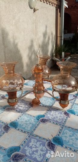 Люстра потолочная бу