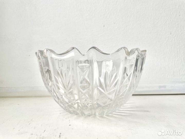 Хрусталь СССР салатница конфетница в ассортименте
