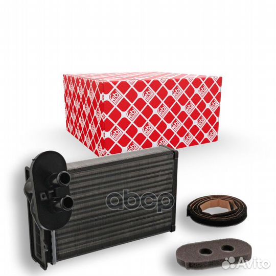 Радиатор отопит.157x234 VW 82- все мод. audi