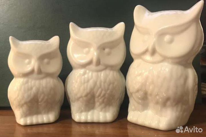 Совы,фарфор,германия