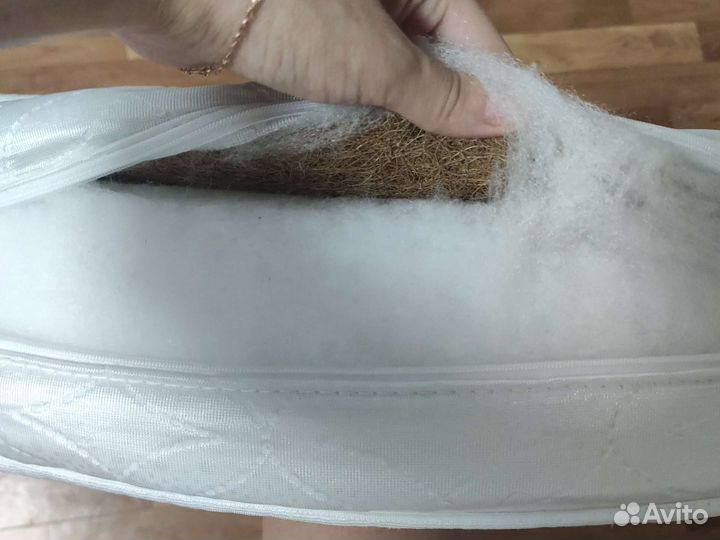 Матрас детский 75х75 (в круглую кроватку )