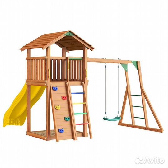 Деревянная игровая площадка Jungle Gym JC2 