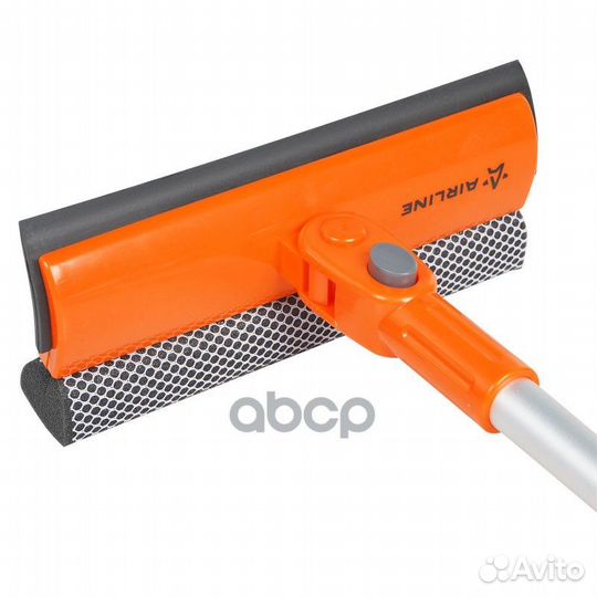 Щетка для мытья стекол с поролоном и водосгоном