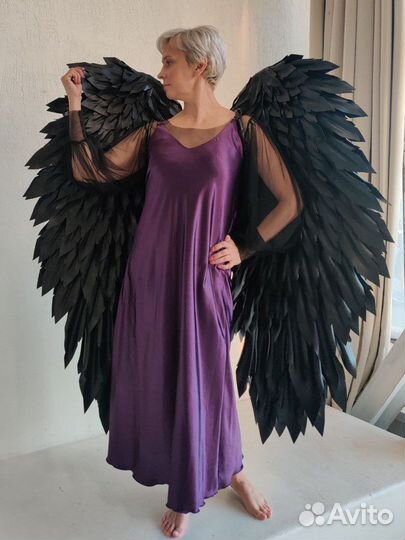 Крылья Ангела чёрные