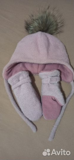 Шапка и варежки