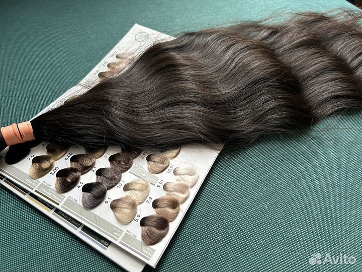 Натуральные волосы волны