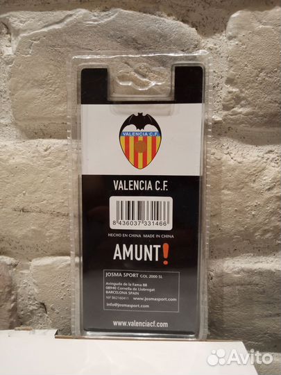 Брелок для ключей футбольного клуба Валенсия